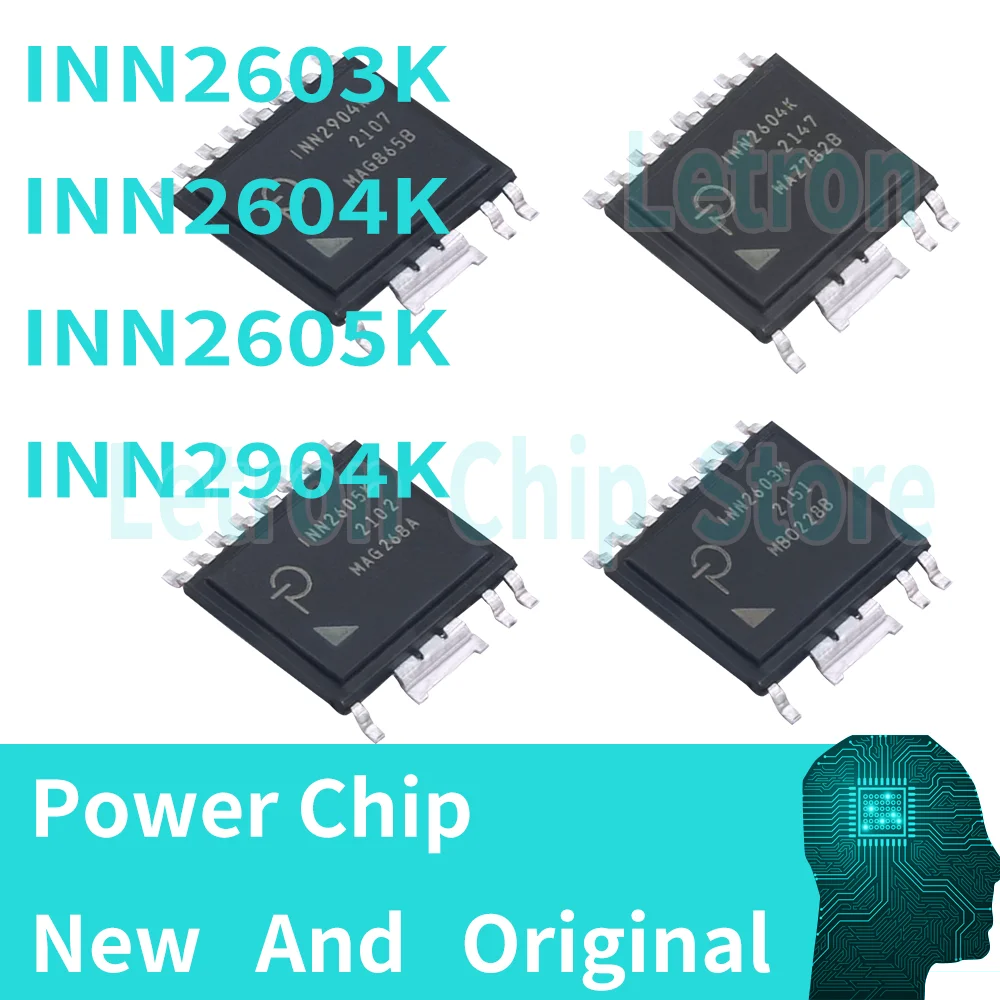 5PCS INN2603K INN2604K INN2605K INN2904K New Original Power Chip INN2603K-TL ESOP-R16B IC