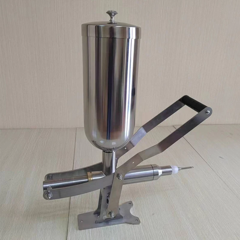 Stainless Steel 5L Capacity Cream Filling Machine Chocolate Jam Puff Filler Spanish Churros Filler