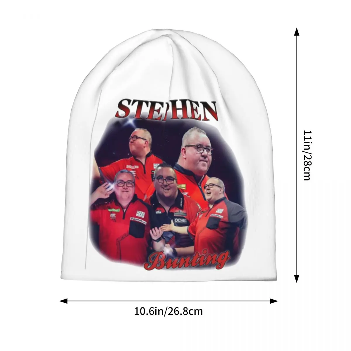 Stephen Bunting Bootleg Warm Knitted Cap Hip Hop Bonnet Hat Autumn Winter Outdoor Beanies Hats for Men Women Adult
