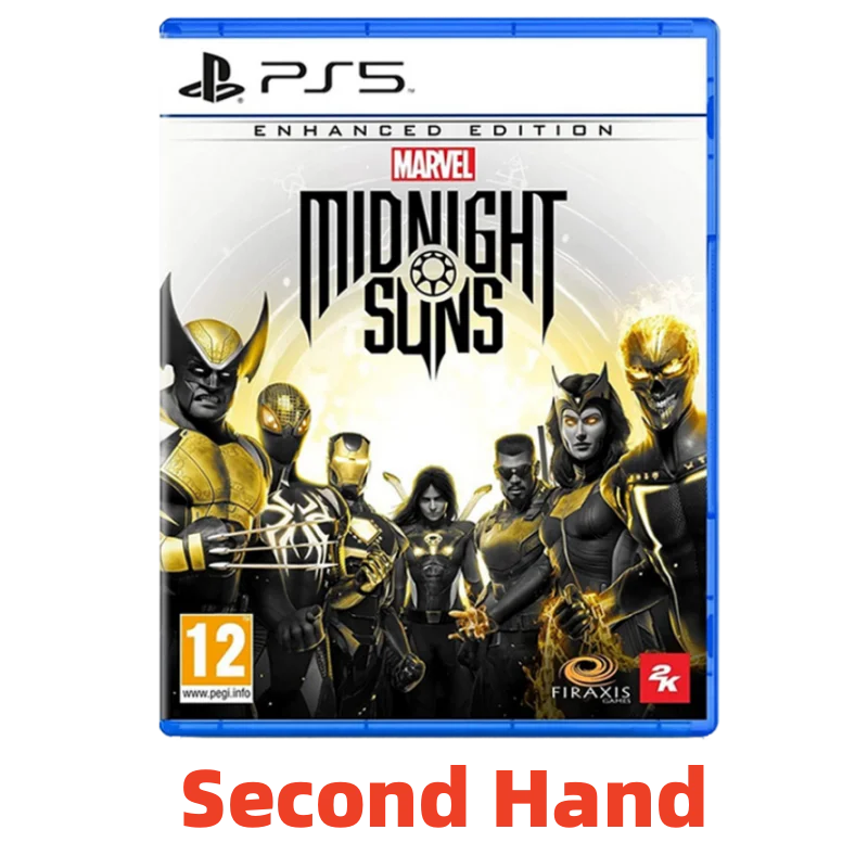 Sony Playstation 5 PS5 Game CD Second Hand Marvel's Midnight Suns Game Card Disc Playstation5 Second Hand Marvel's Midnight Suns