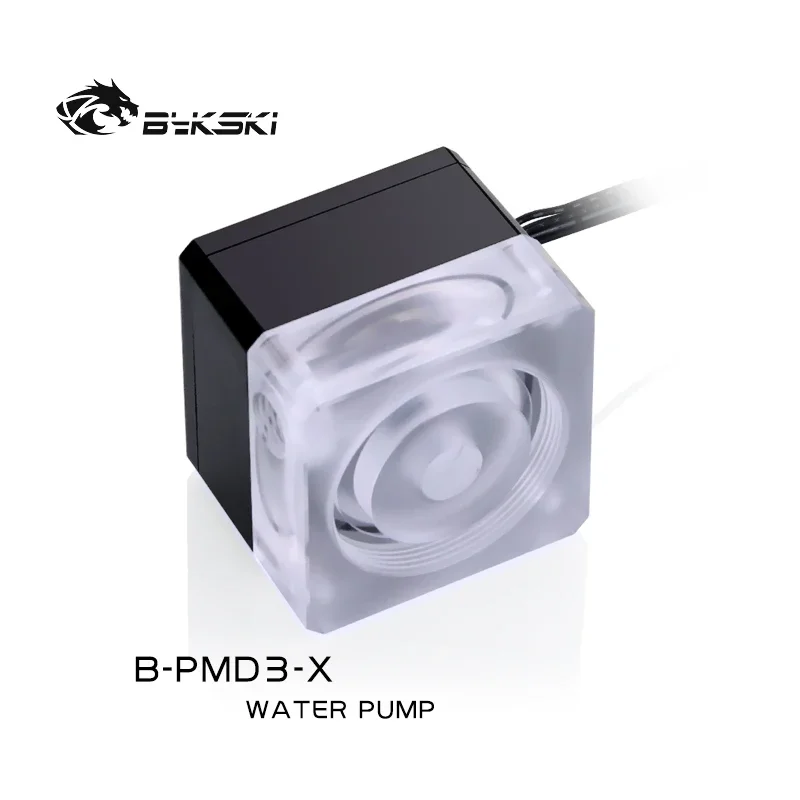 Pompa Bykski DDC DC12V, maksymalny przepływ, wysokość podnoszenia 6 metrów, 700L/H, obsługa zbiornika o średnicy 50mm / Kontrola prędkości PWM B-PMD3-X — zdjęcie produktu 5