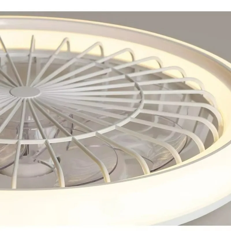 Modern Bedroom Fan Light 360 ° Shaking Dining Room Remote Control Ceiling Fan Ventilated Kitchen Children's Room Ceiling Light
