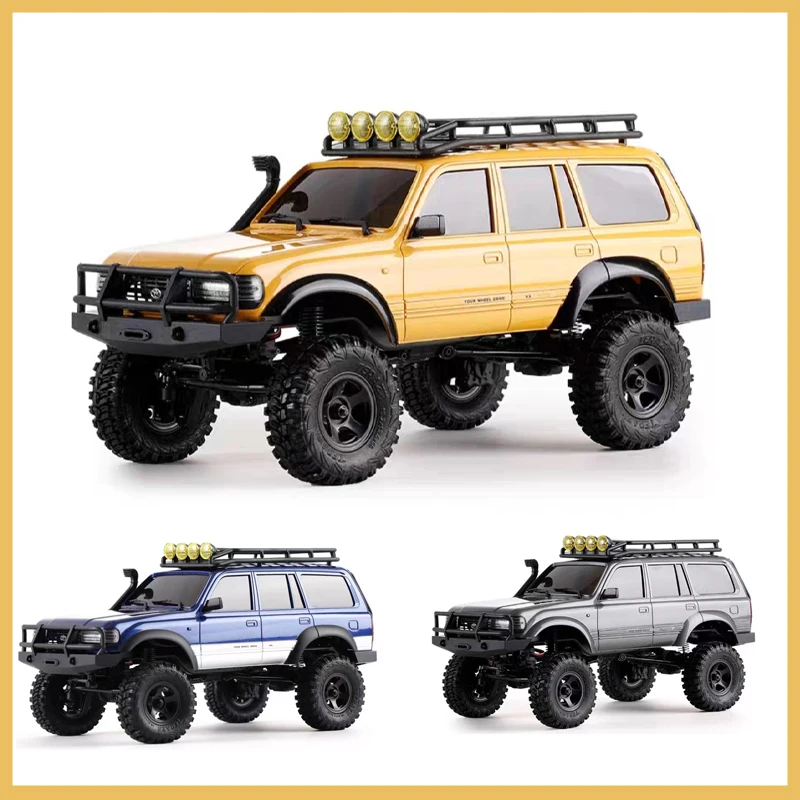 2025 Fms Fcx18 تويوتا Lc80 V2s 1/18 تسلق سيارة Rc التحكم عن بعد سيارة الكهربائية محاكاة على الطرق الوعرة لعبة مجسمة هدية #2