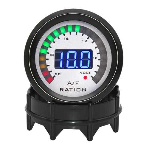 Imagen 2 del producto Indicador Digital de relación aire-combustible, tacómetro, voltímetro, Boost, vacío, agua, temperatura, aceite, prensa, EGT, AFR, 12V, 2 "", 52mm
