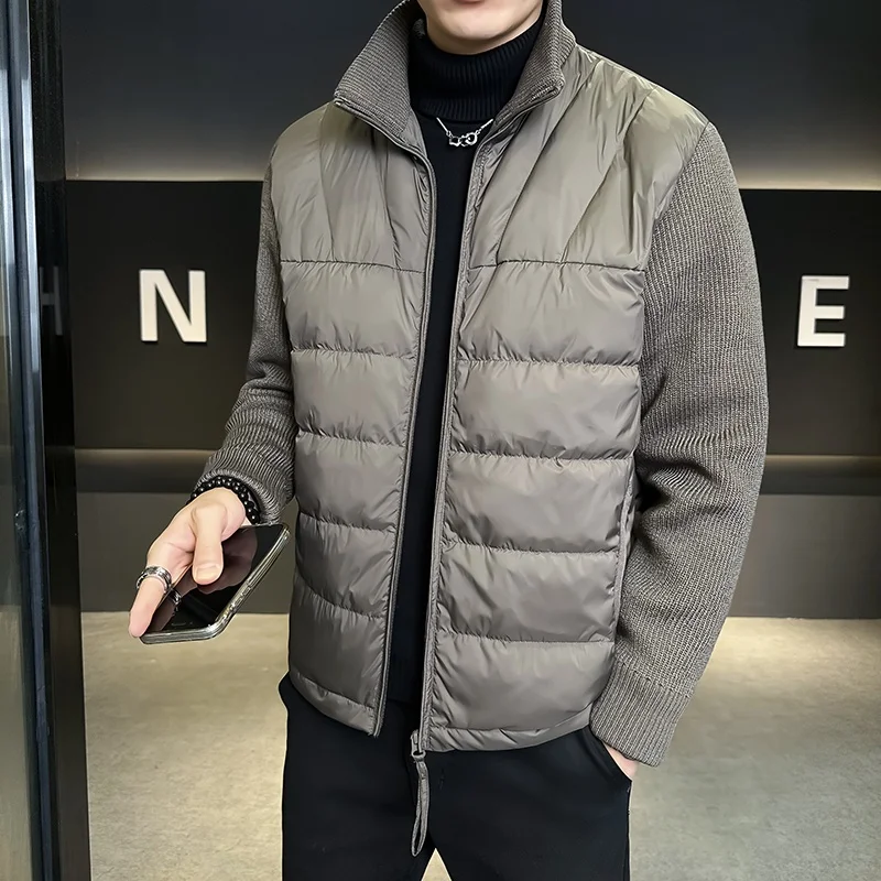 

New National Stand Men's down Jaet 90 Du down ort Quilted Knitted Luxury White Du down Winter Clothes