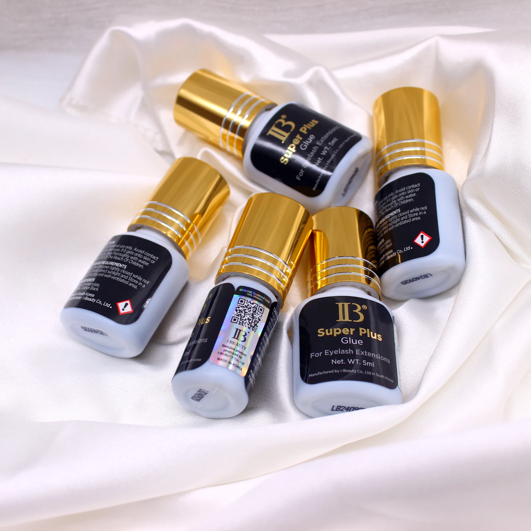 1 botella IBeauty Super Plus SKY S + pegamento extensión de pestañas postizas Corea Fast 1S herramienta de maquillaje de secado rápido suministros adhesivos señora negro