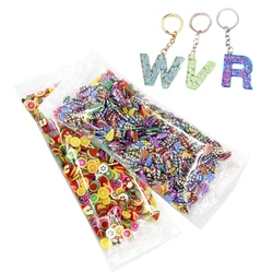 1000Pcs/Pack Clay Resin Fillings Craft Fruit Leaf Flowers Pattern Mixed Filler for DIY Epoxy Resin Jewelry Nail Decor Dropship