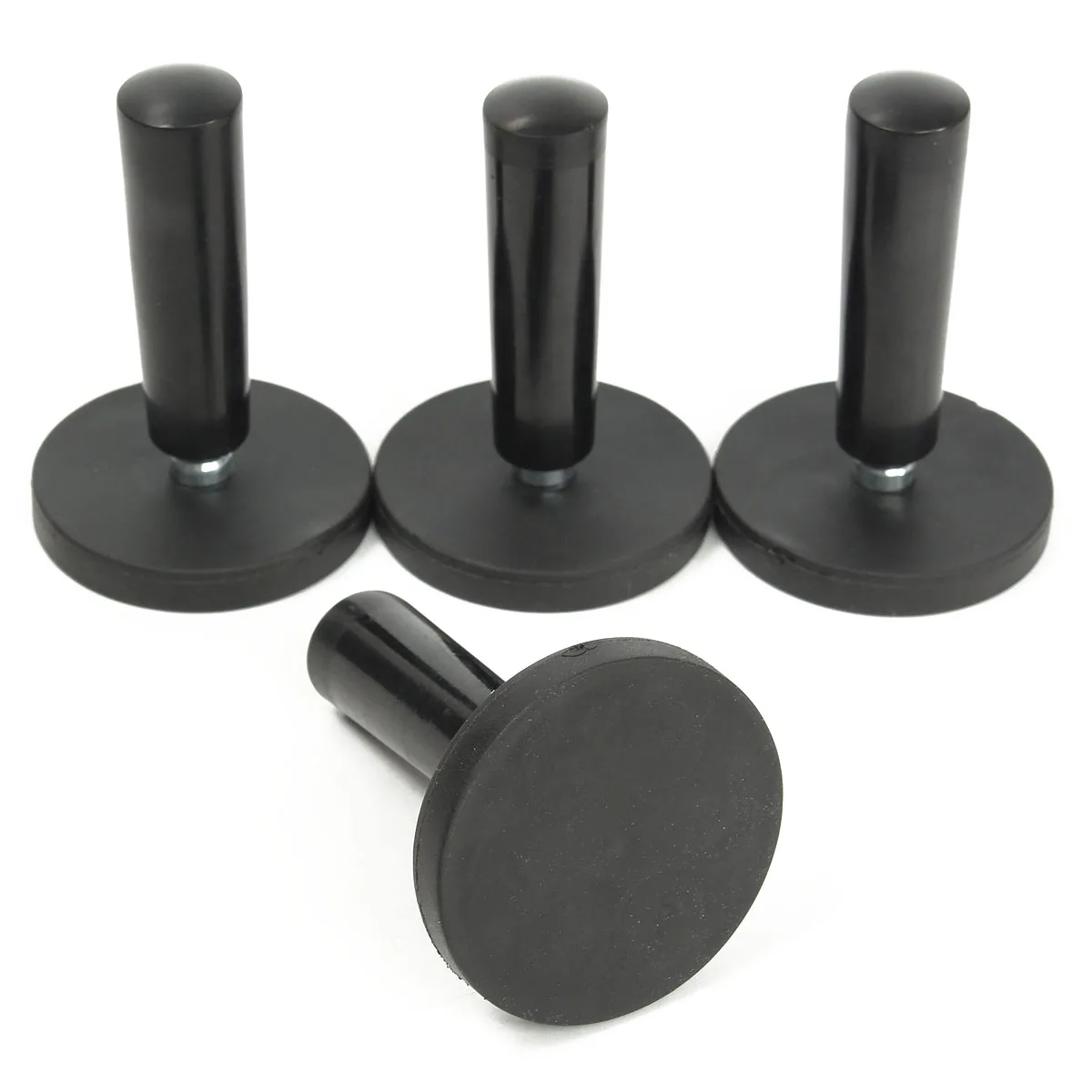 4Pcs Car Vinyl Wrap Gripper Magnet Holder Tints Tool Vinyl Installation Car Film Fix Black Magnetic Locator Modification Tools