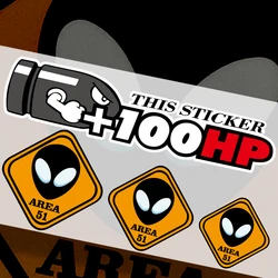 Cartoon Funny No Face Man Reflective Car Sticker JDM Motorcycle Scooter Body Window Windshield Fuel Tank Cap Rear Trunk Decals