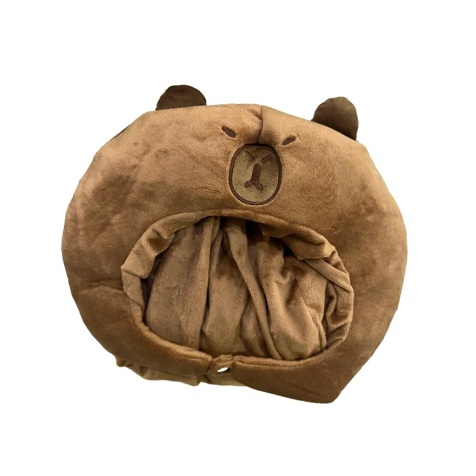 Plush Headgear Fancy Dress Costume Accessories Capybara Cap for Party Favor Cosplay Nightclubs Role Play Stage Performances