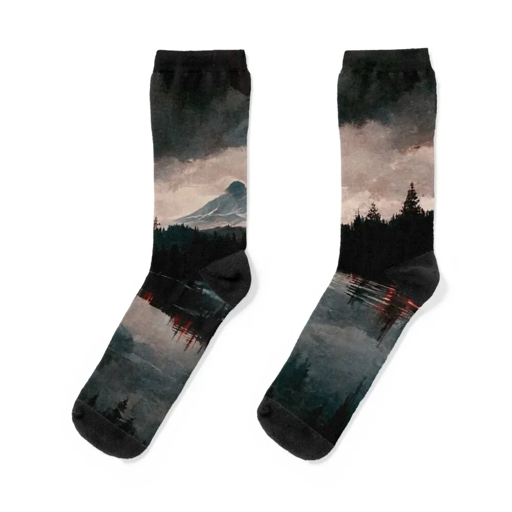 

Twin Peaks Socks football short Run Socks For Man Women's