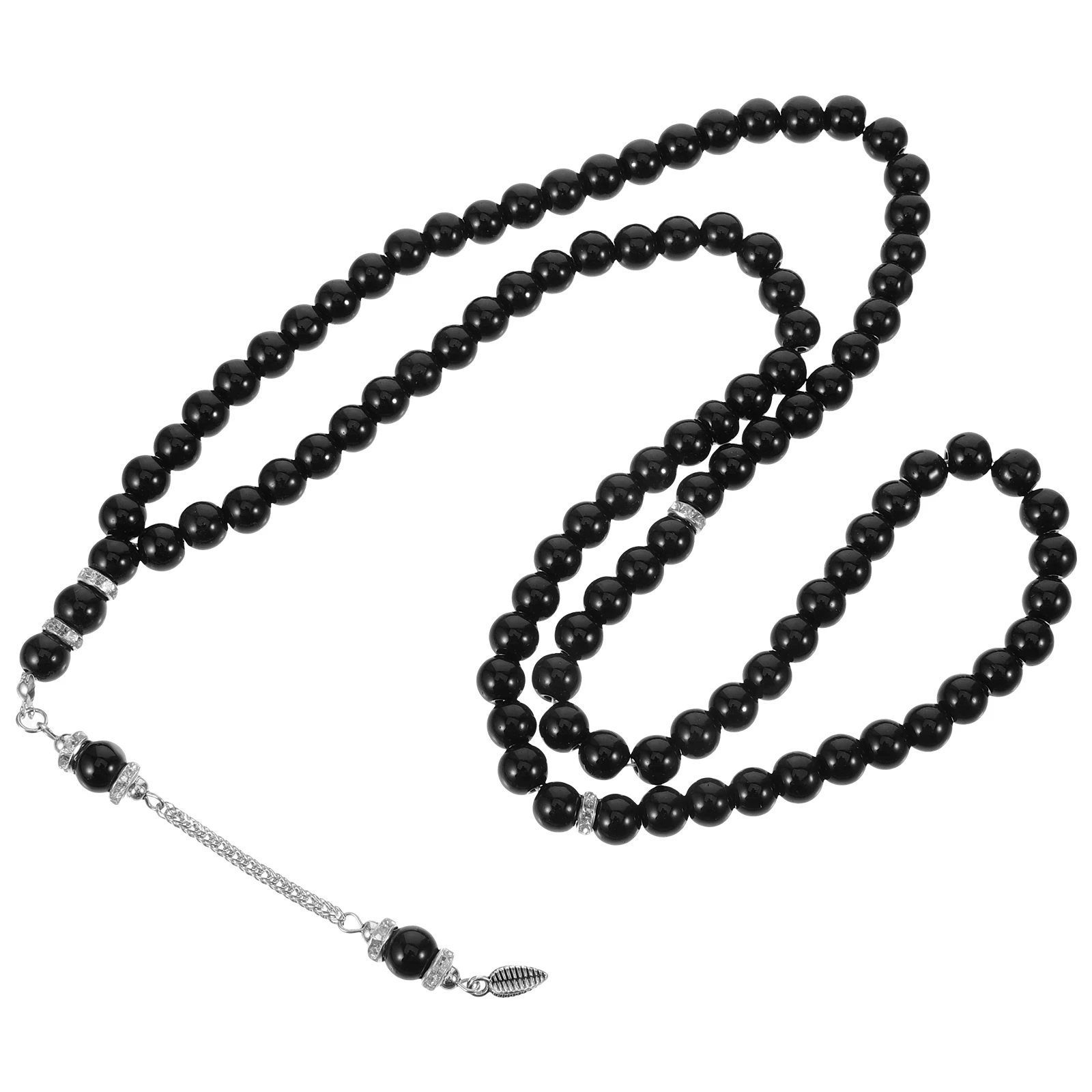 

Buddha Beads Bracelet Vintage Prayer Rosary Chain Smooth Durable Environmental-Friendly Wearable Religious Gift Worship