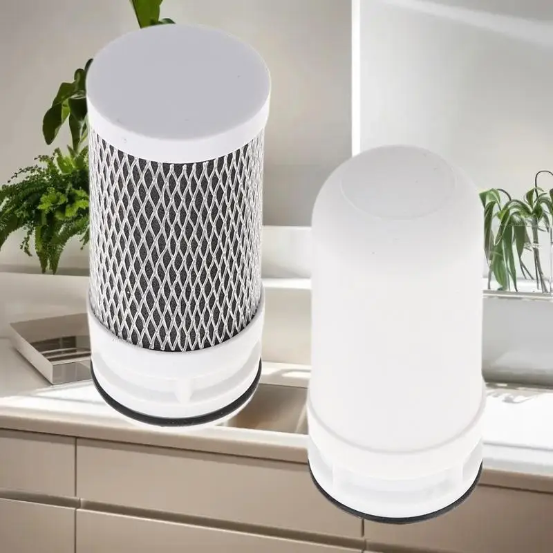 

2PCS For Home Kitchen Housheold Easy To Use New Replacement Ceramic Faucet Tap Water Filter Purfier Durable Gift