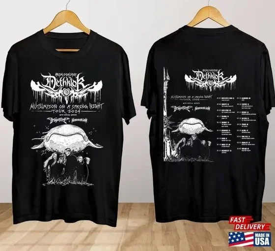 Dethklok Mutilation On A Spring Night 2024 Tour Shirt Concert Unisex