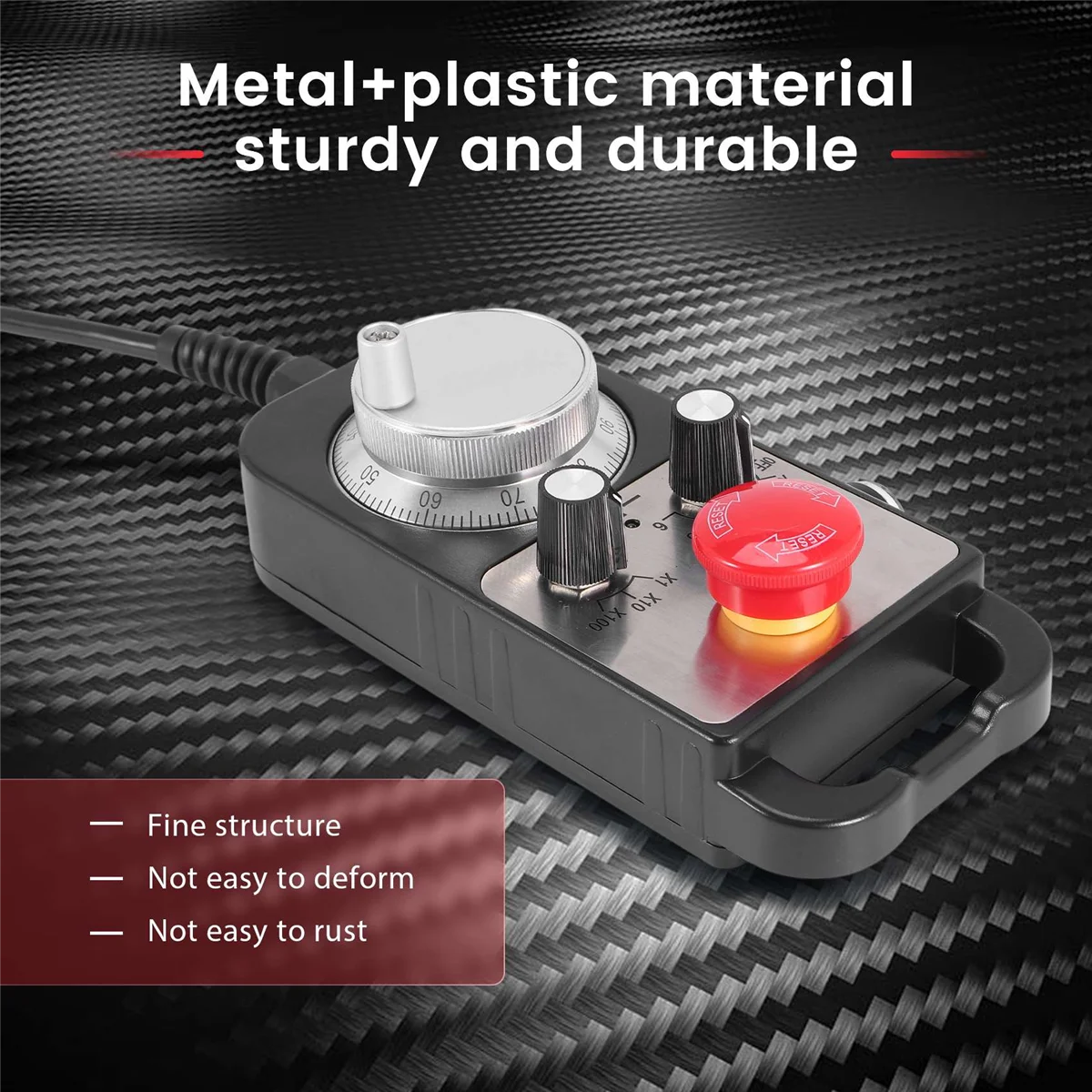 

Pulse generator CNC Pulse Generator 6 MPG Pendant Handwheel for FANUC System 5V Manual Pulse Generator