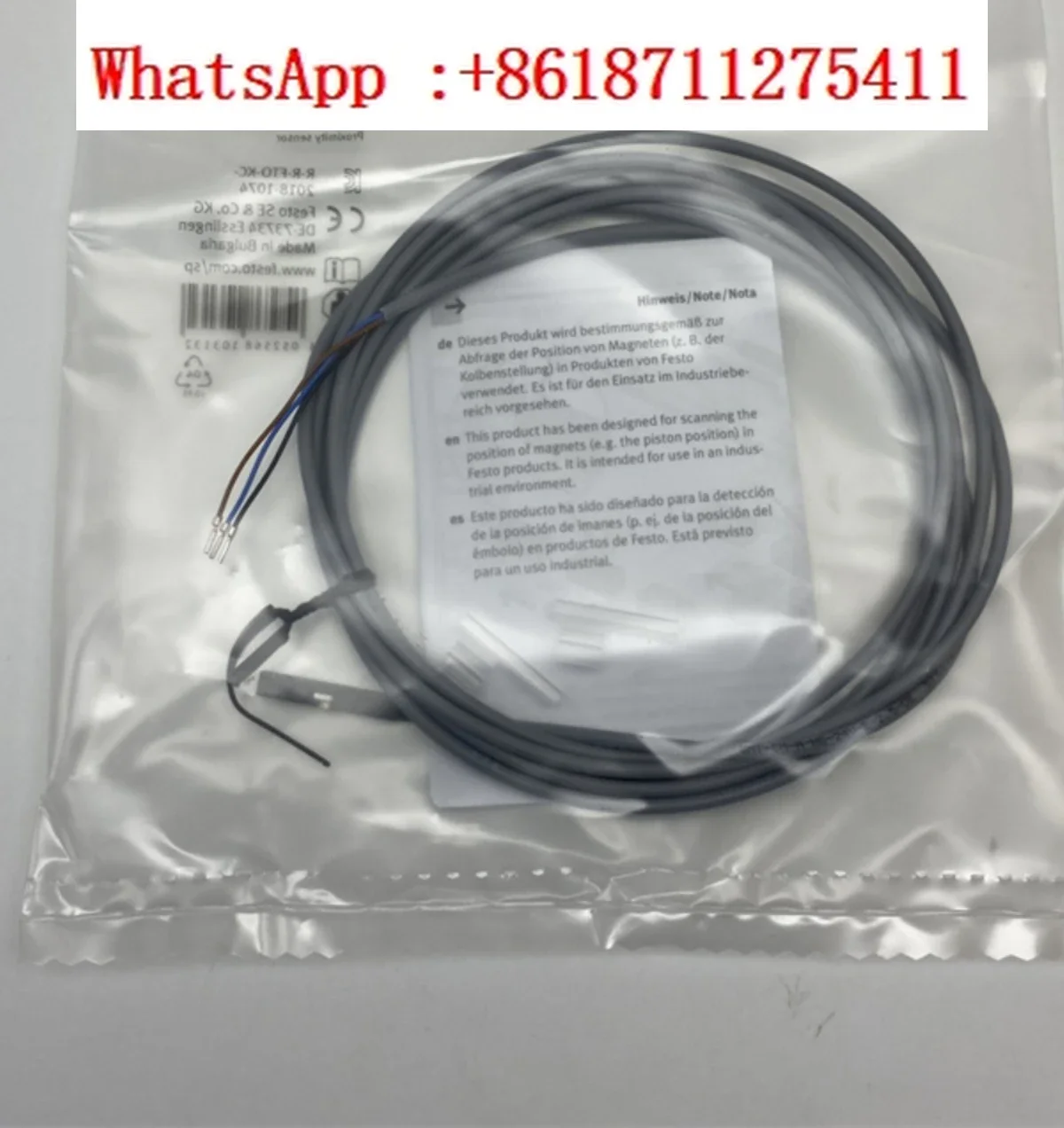 

Датчик приближения SMT-8M-A-NS-24V-E-2.5-OE 574338