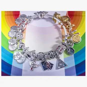 925純銀哈利波特系列吊飾手鍊飾品 8 最佳銷售 潘朵拉哈利波特 - №4