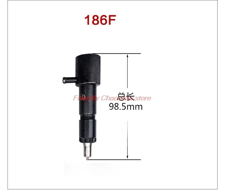 170F 173F 178F 186FA 188F 192F diesel engine Fuel Injector Assembly For KIPOR KAMA YANMAR 5KW Diesel Generator 186F injector
