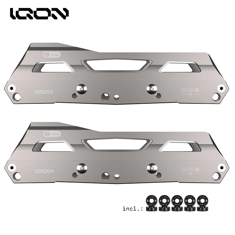 IQON CL Decode Pro 80 90 100 110 165mm Mounting Skating Frames 100% Original Speed Slalom Inline Skate Base Powerslide Patines