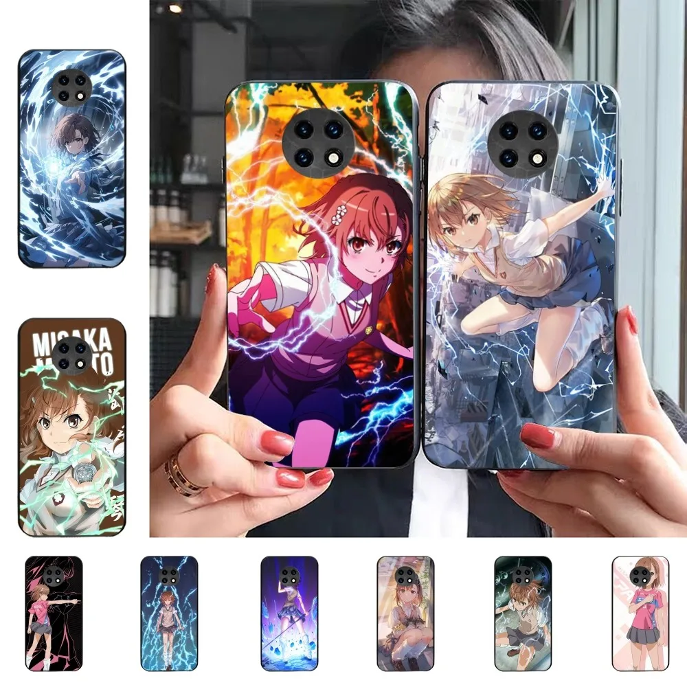 

Anime M-Misaka Mikoto Cute Phone Case For Redmi 5 6 7 8 9 10 Plus Pro 6 7 8 9 A GO K20 K30 K40 Pro Plus F3 Fundas