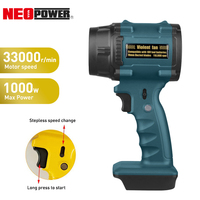 NEOpower 500W Brushless Electric Turbo Jet Fan 33000RPM 45M/S Leaf Blower Super Strong Dust Blowing Tool for Makita 18V Battery