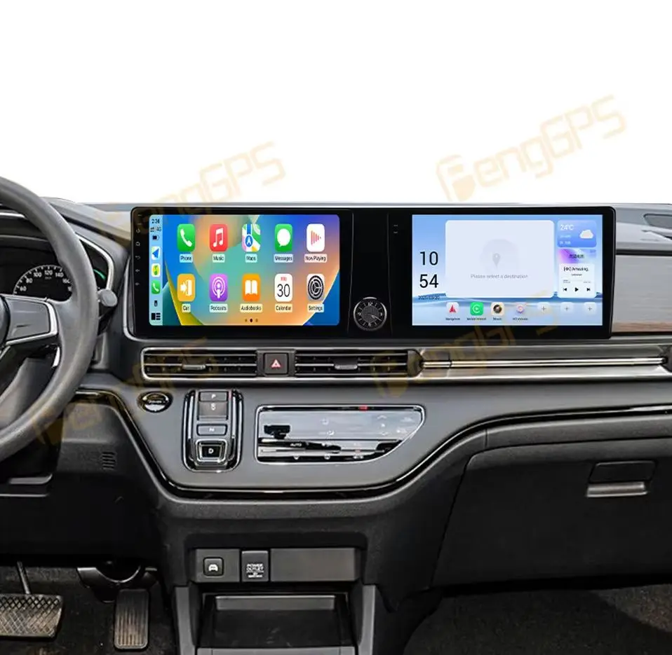 

Dual 10.1 Inch Car Radio For Honda Odyssey 2022-2024 Android 14 Car GPS Navigation Multimedia Player Auto Video Stereo