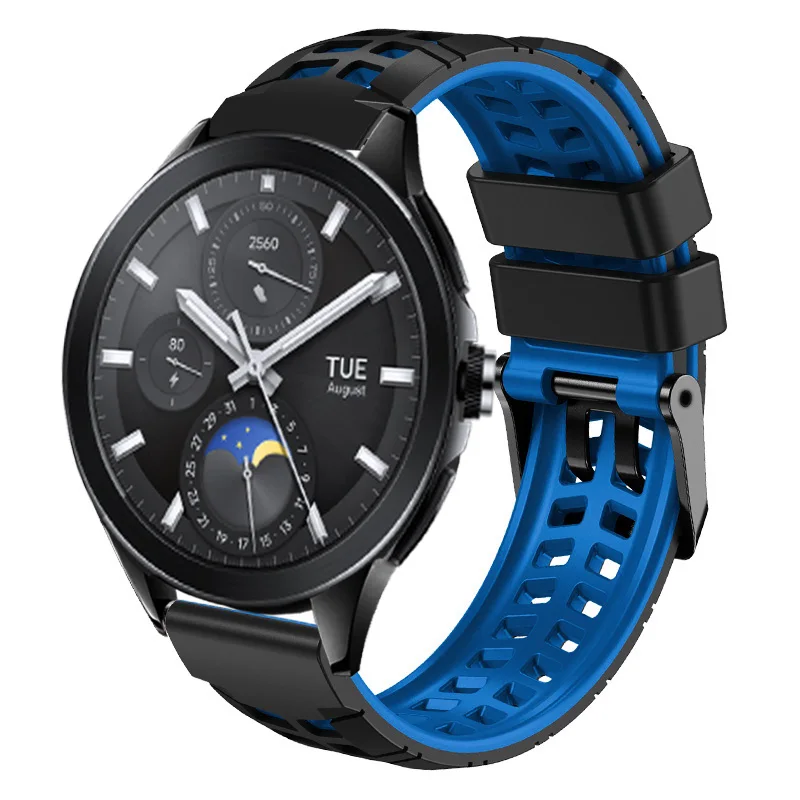 22mm Universal Silicone Watch Strap Bracelet For Xiaomi Watch S3/S2/S1 Active Smartwatch Wirstband For Xiaomi Watch 2 Pro Bands