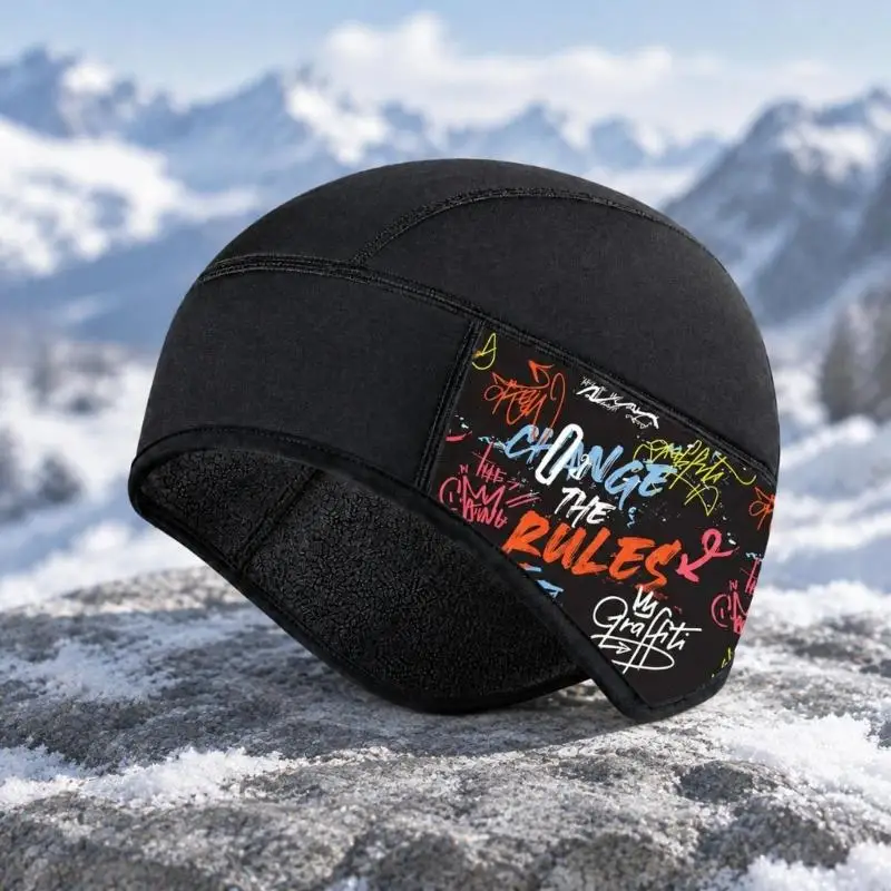 Unisex Brimless Skull Cap with Multi-Panel Stitching for Cold Weather 6XDA