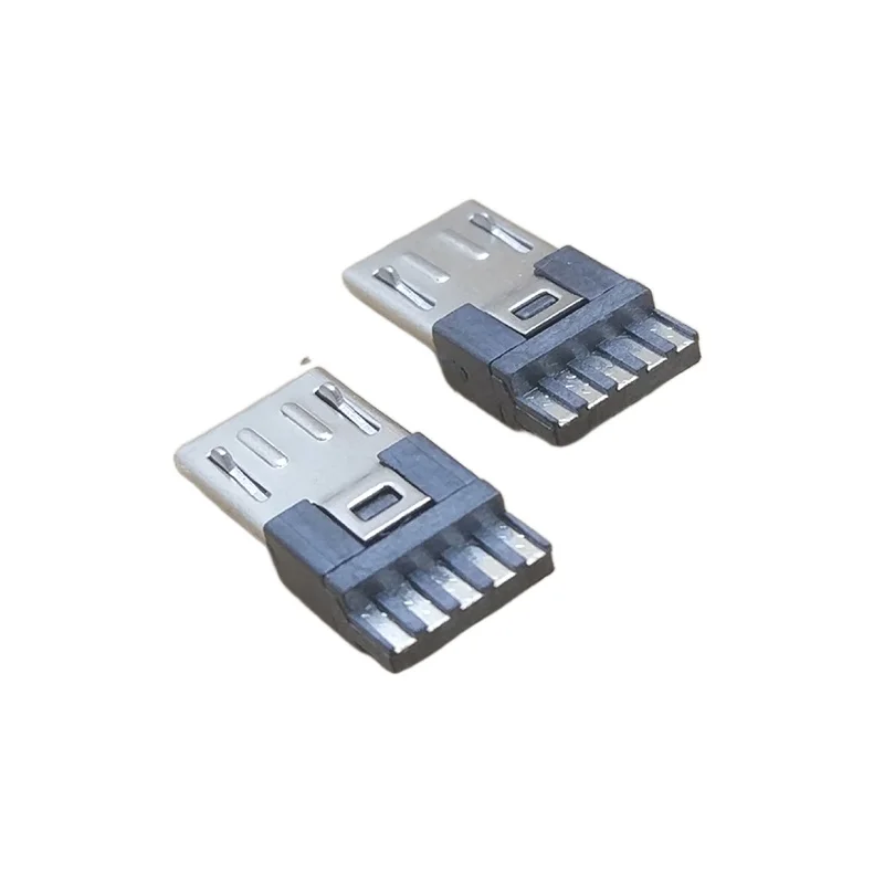 20Pcs New Micro USB Male 5Pin Socket Connector Wire-type DIY