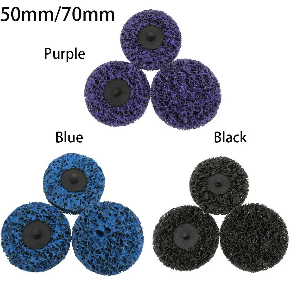 2 "3" เปลี่ยนประเภท R Quick Change Disc 50Mm 75Mm Abrasive Easy Strip & Clean แผ่นสำหรับสนิม