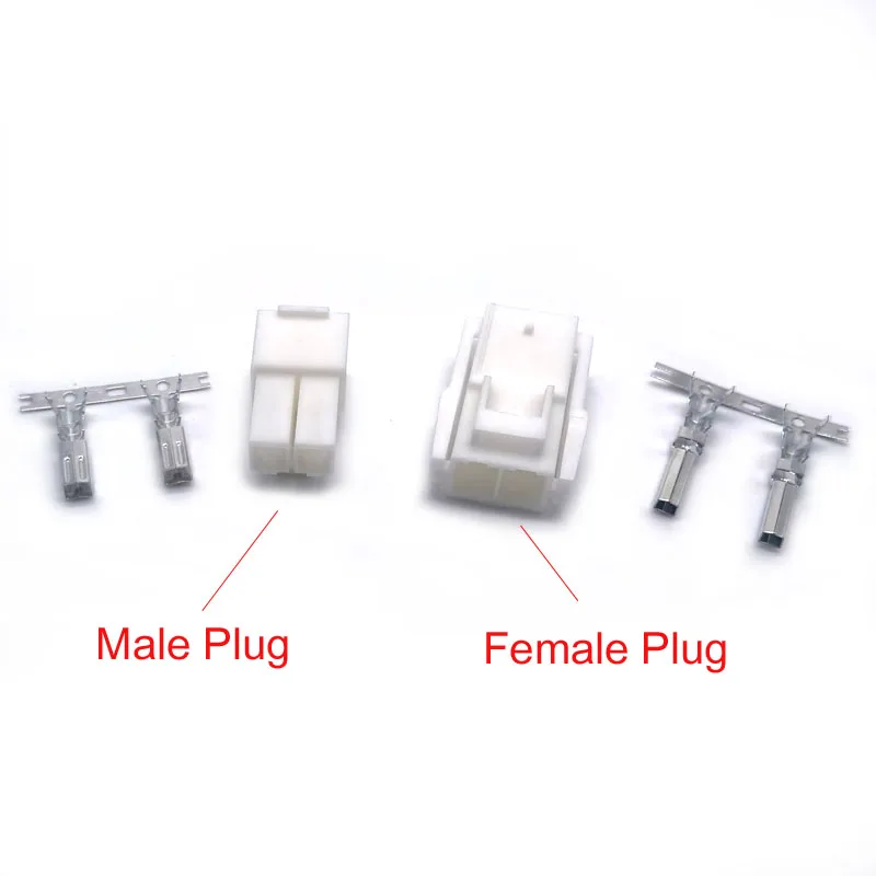 Macho ou fêmea DC cabo de alimentação conector, Plug adaptador, TK-7100H, TK-760, TK768G, HYT MD780, MD650, Icom F2610, F110S rádio