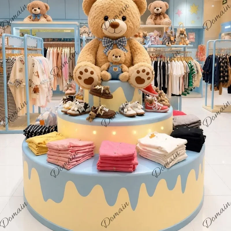 81 N Plush toy display cabinet hole plate jewelry pet store multi-layer display cabinet merchandise Nakajima