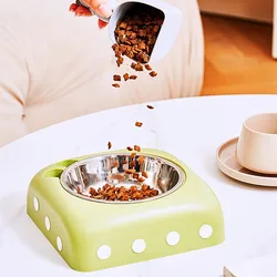 Tazón acero inoxidable para perros y gatos – comedero y bebedero