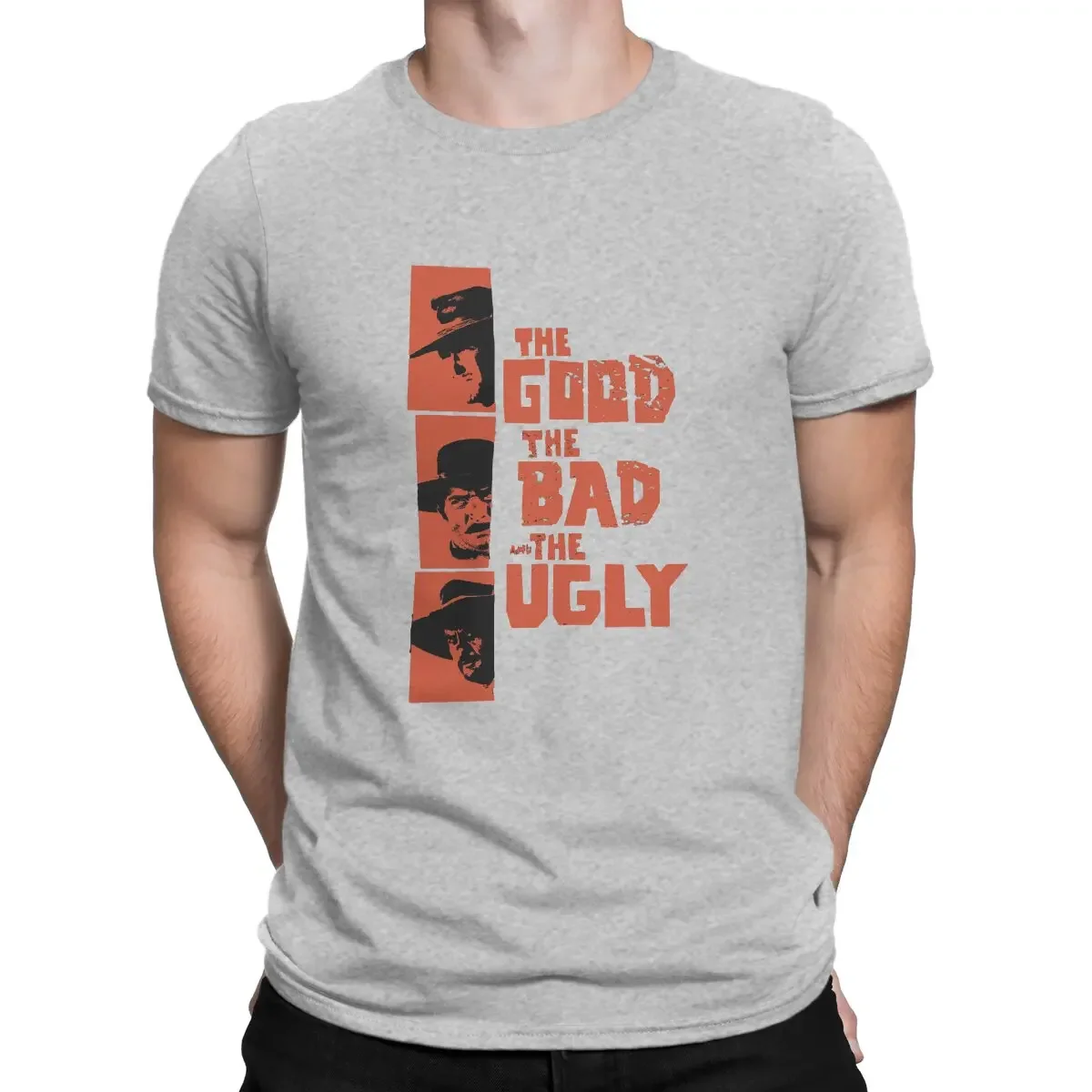 Short Sleeve T Shirts Gift Idea Clothes The Good The Bad And The Ugly T-Shirt Red Novelty Redemption Cotton Tees O Neck tee