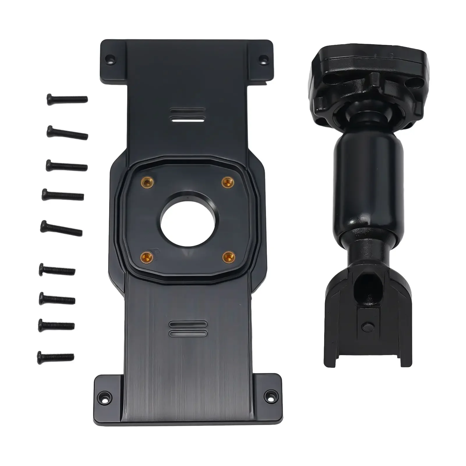 1 Set Car Rear View Mirror Back Plate Panel + Mirror Dash Cam Mount Bracket Arm For Car DVR Instead Of Strap ABS Car Accessories