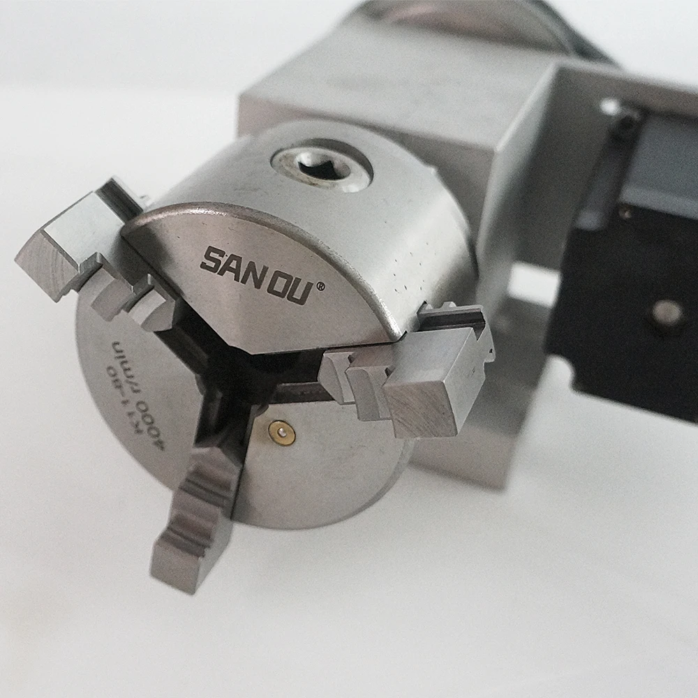 New 3pcs External Jaw Chuck 100% Brand K11-80 Chuck Three Jaws For CNC Frame Drilling Milling Machine Metal Processing Tools