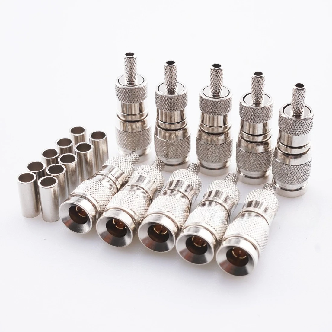 5PCS CC4-JC-1.5 Video Head Connector Miniature SDI/CC4Din Welding RF Coaxial Connector Adapter