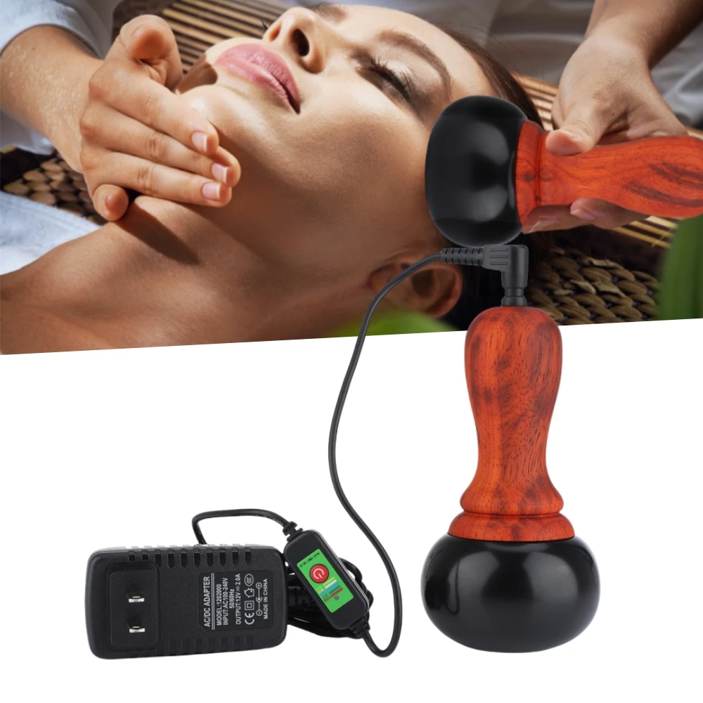 Hot Stones for Massage with Warmer Bianstone Tai Chi Ball Gua Sha Scraping Massager for Facial Eyes Abdomen Back Home SPA Relax