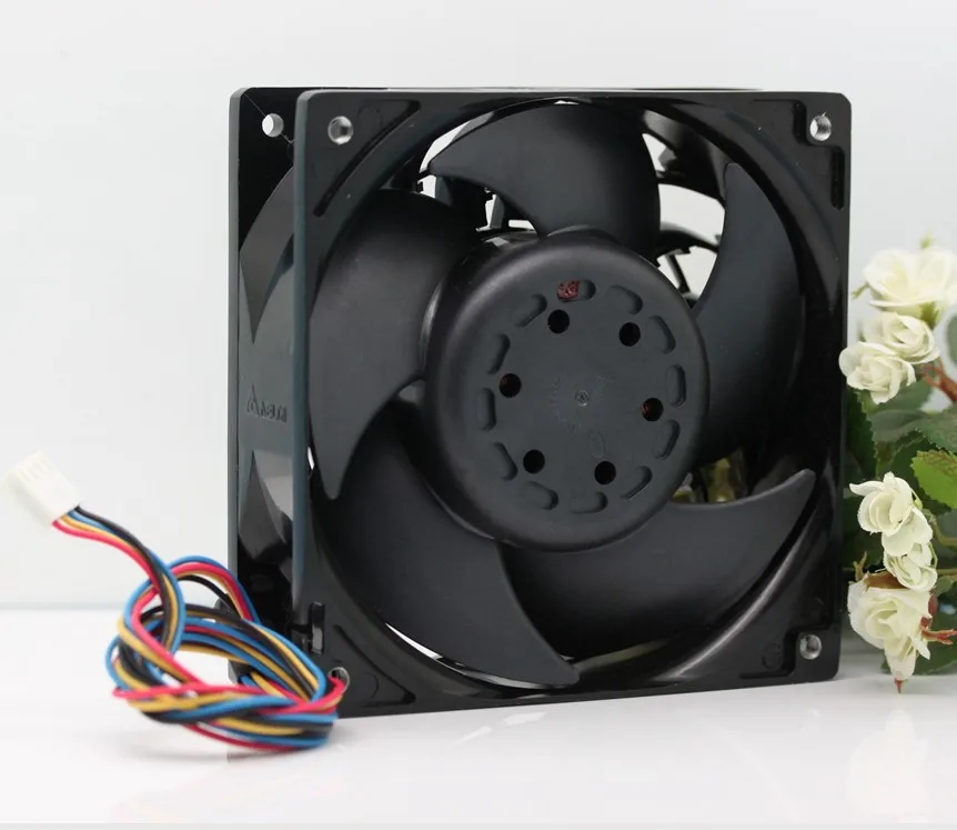 New for delta PFB1248XHE 12038 12cm DC 54V(48V) 1.92A dual ball bearing powerful inverter server axial cooling fan