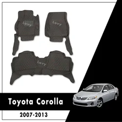 Car Floor Mats For Toyota Corolla X 10th E140 E150 2007 2008 2009 2010 2011 2012 2013 Floorliner Interior Accessory Carpets