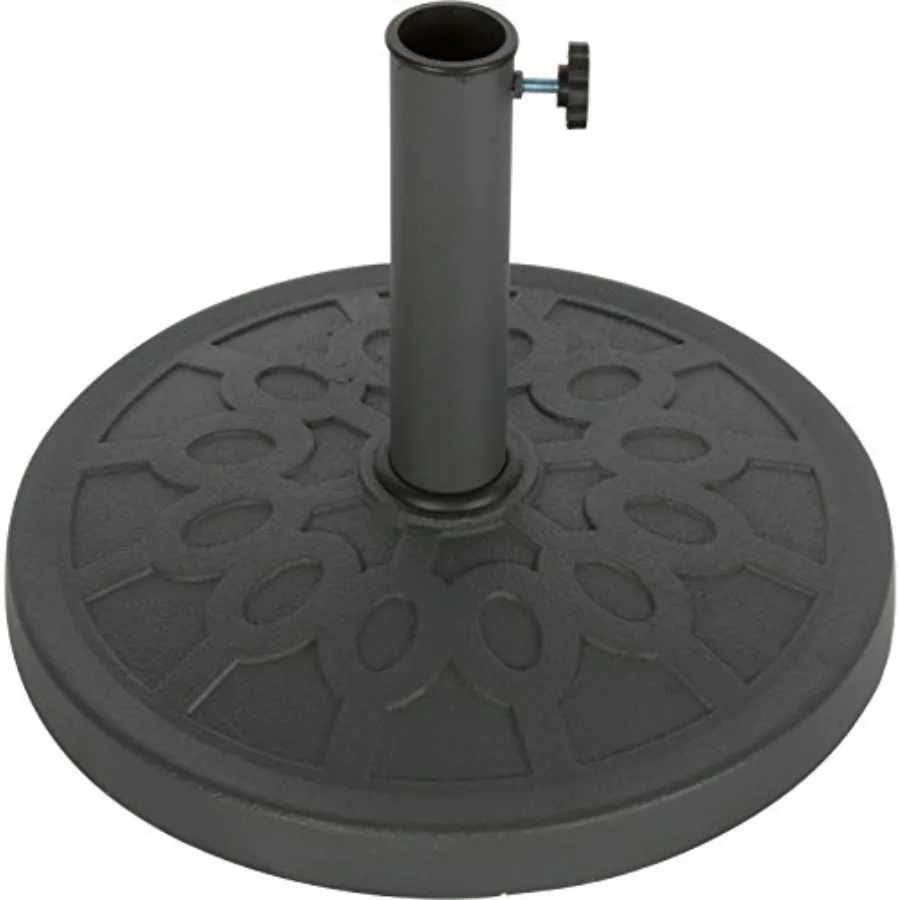 

Decorative Resin Umbrella Base - 17.5" Diameter