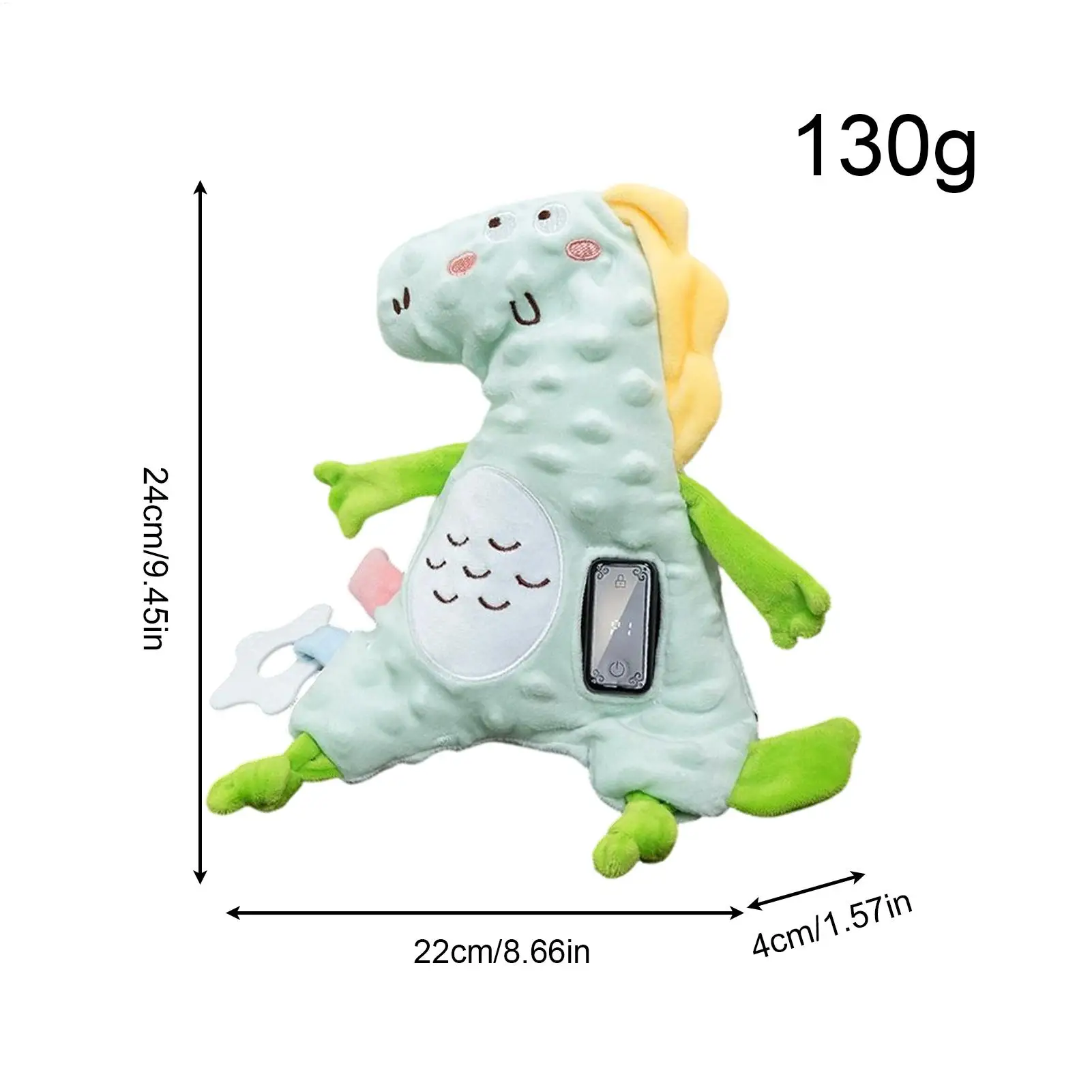 لعبة نوم الطفل 3 أوضاع وسادة ناعمة أوتوماتيكية رفيق مساعد نوم الطفل لراحة اللياقة البدنية والمنزل والعناية بالوقت الهادئ