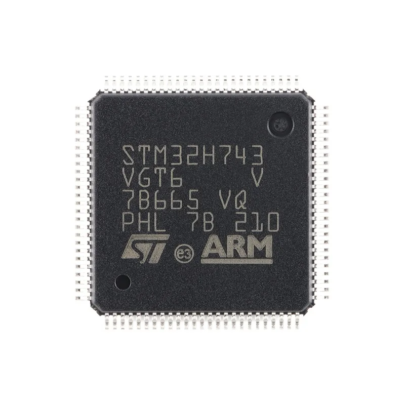 1pcs brand new original STM32H743VGT6 LQFP-100 ARM Cortex-M7 32-bit microcontroller MCU