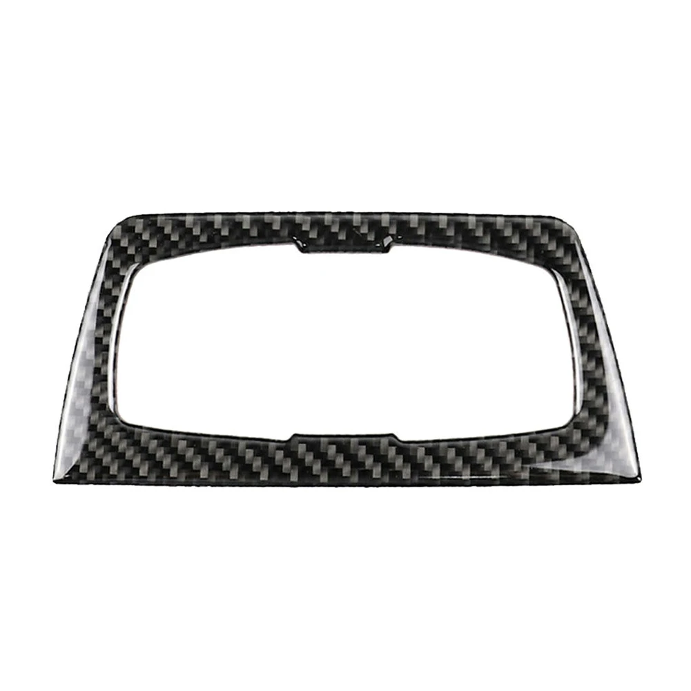 For -BMW F30 F31 F32 F33 F34 3Series 328I 325I 2012-2020 Auto Headlight Switch Frame Interior Cover Trim Carbon Fiber