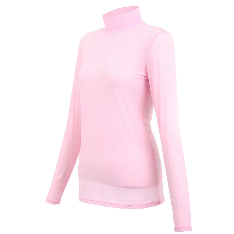 PGM Women‘s Summer Ice Silk Golf Shirts Ladies Sunscreen Long-sleeve Sports Clothing Slim Cooling Anti-UV Quick Dry Breathable