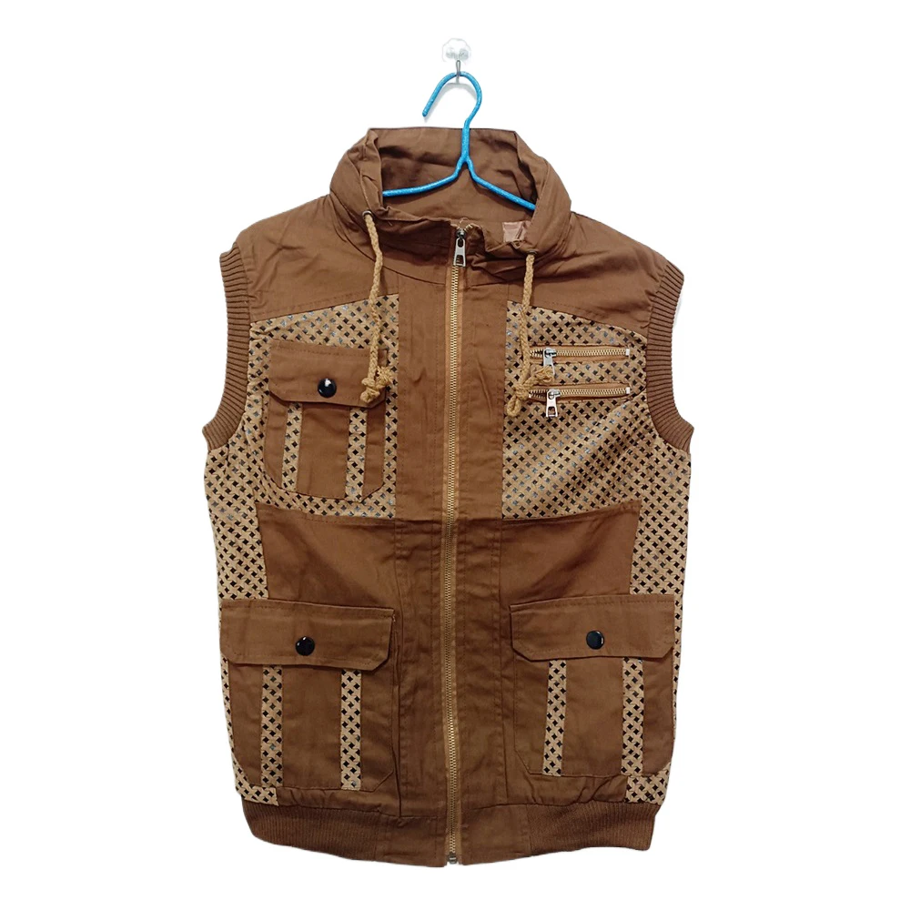 Outdoor Leisure Vest Men's New Multi-Pocket Breathable Outdoor Sports Coat High-Quality Design Leisure Vest Men