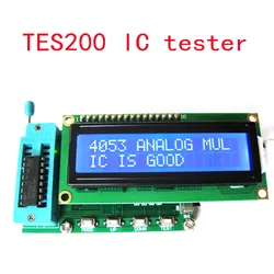 Tester per circuiti integrati digitali TES200 74 40 45 Series IC Logic Gate Checker Tester Meter a basso costo