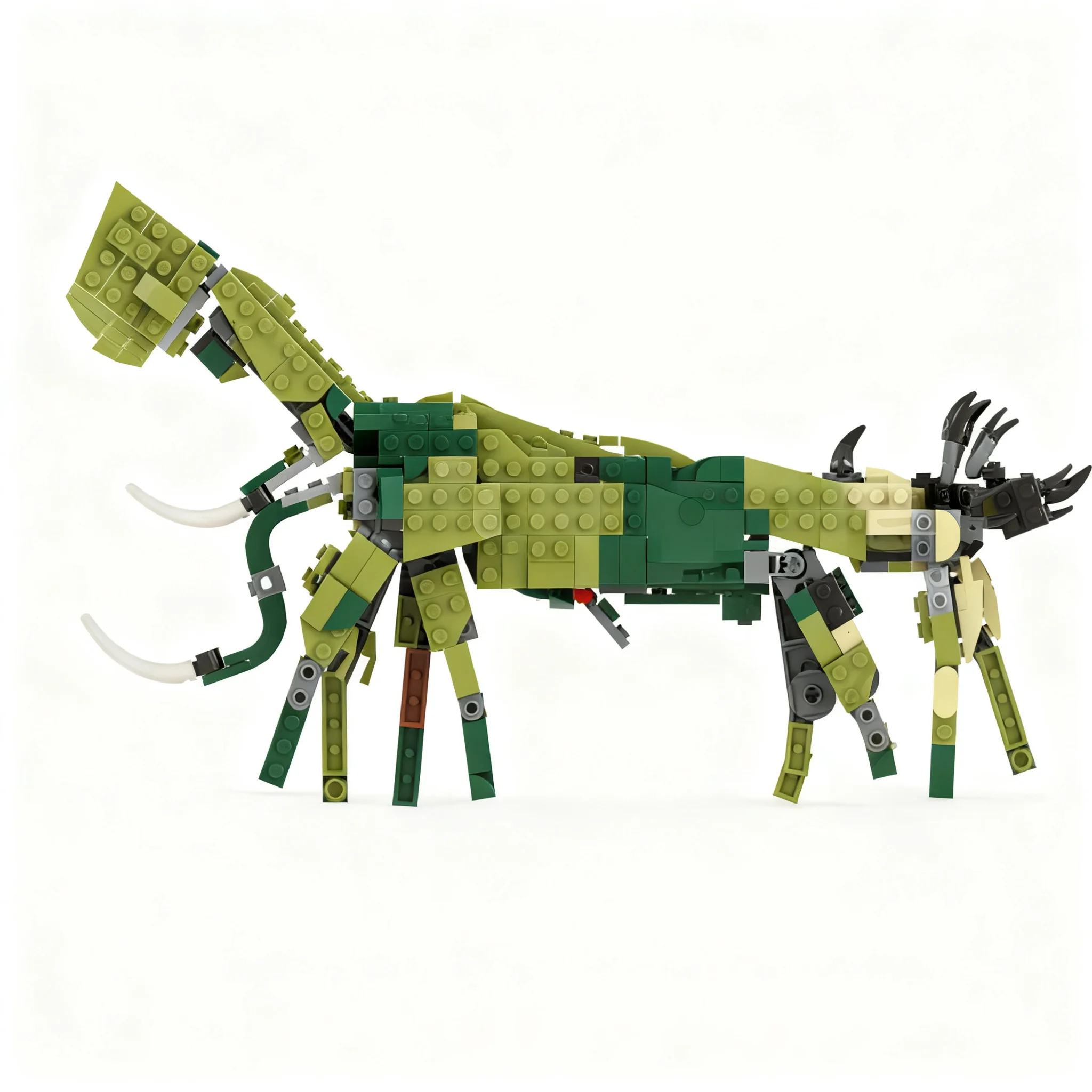 459pcs MOC Giant Ptyonocodite Ptyonocodias Archi 1 22 Scale Creator Creator 3-in-1 Model Building Blocks Architecture Collection