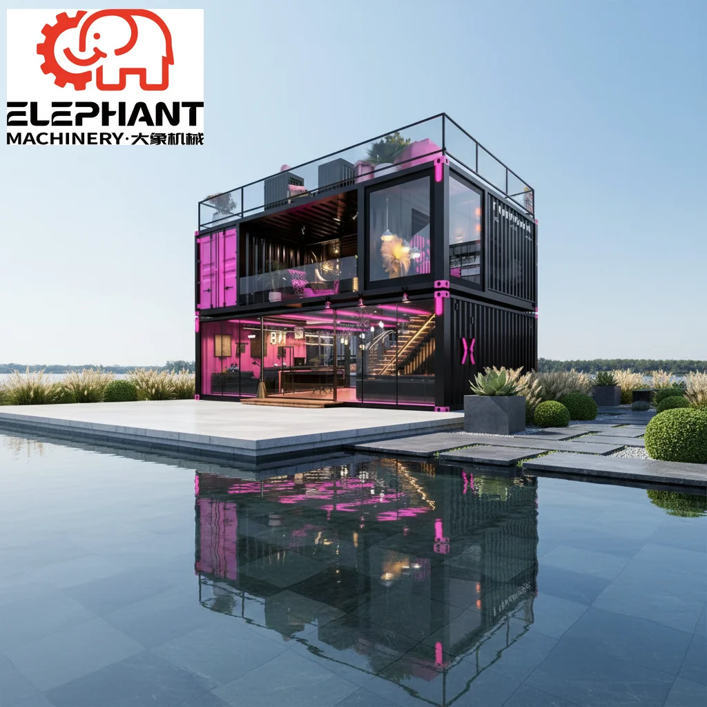 Remote Customizable Mobile House 20ft 40ft Creative Container House for Coffee Shop Bar Fast Food