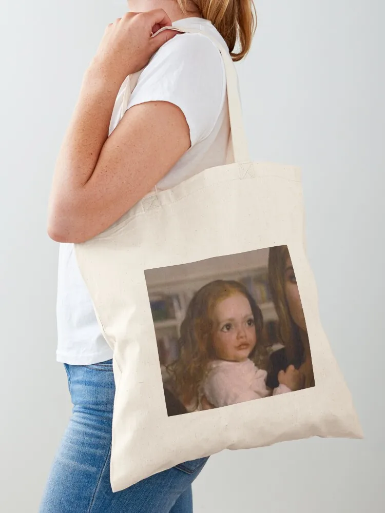 

renesmee creepy twilight doll baby haunted fat vampire Tote Bag Canvas bag custom canvas bag hand